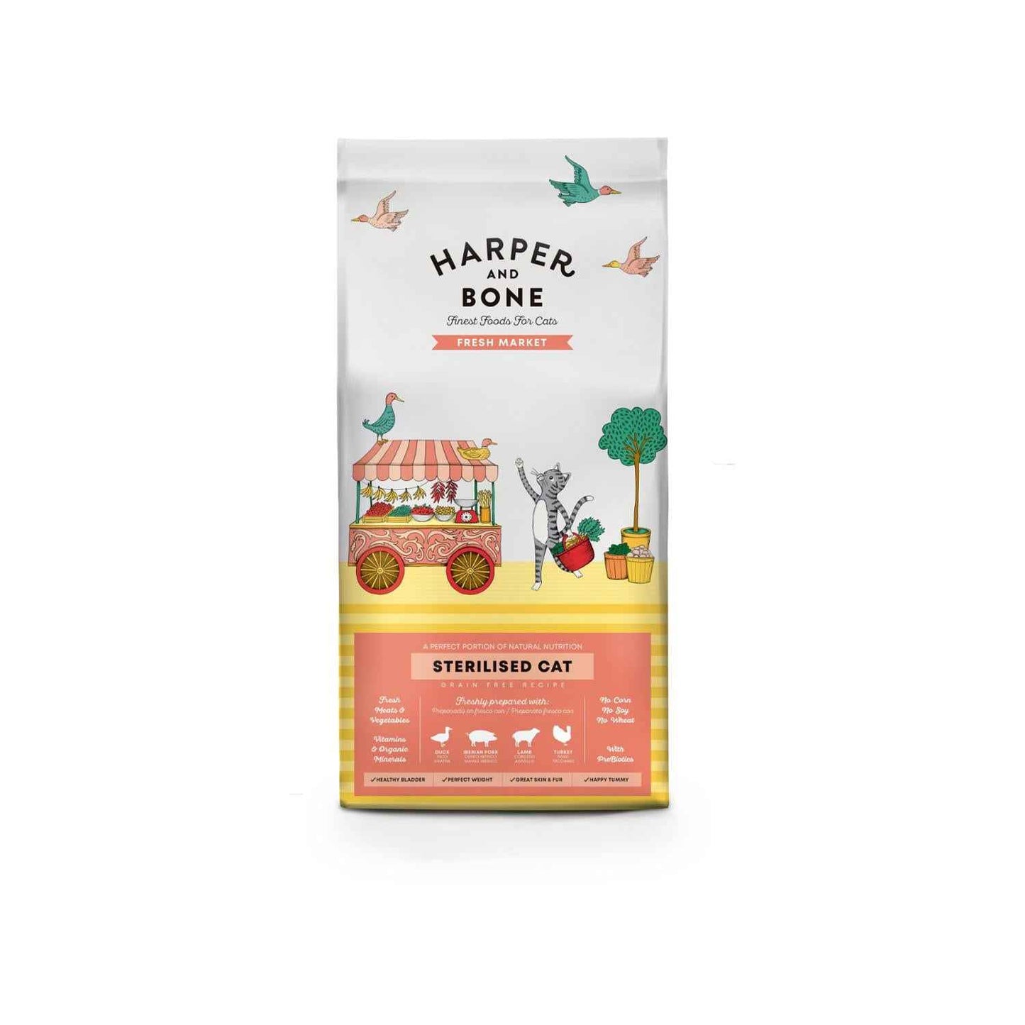 Τροφή για Στειρωμένες Γάτες - Sterilized Fresh Market - Harper and Bone