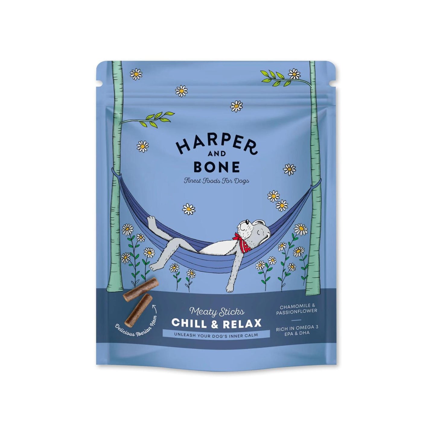 Λιχουδιές Harper and Bone Meaty Sticks Chill & Relax (Χαλάρωσης) 75gr