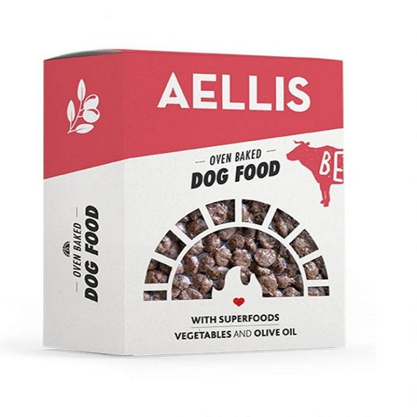 AELLIS Φουρνισμένη Τροφή Ενήλικου Σκύλου OVEN BAKED Φρέσκο Μοσχάρι - Dogful