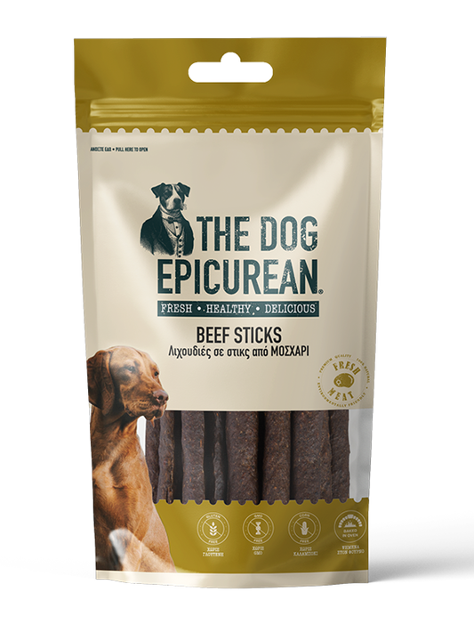 Dog Epicurean Beef Sticks Λιχουδιές Σκύλου Μοσχάρι 100gr