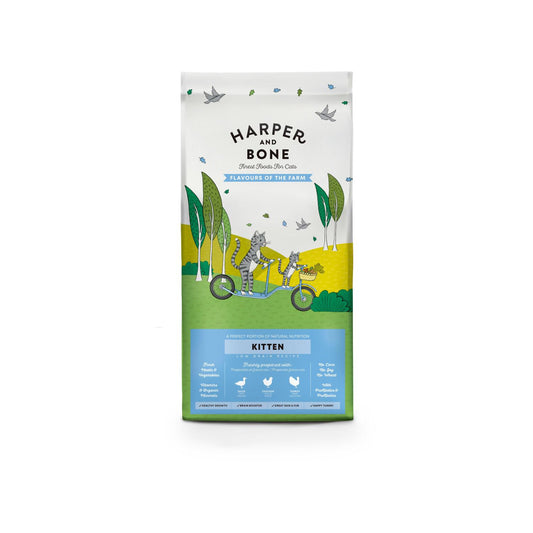 KITTEN FLAVOURS OF THE FARM - Harper and Bone 2kg