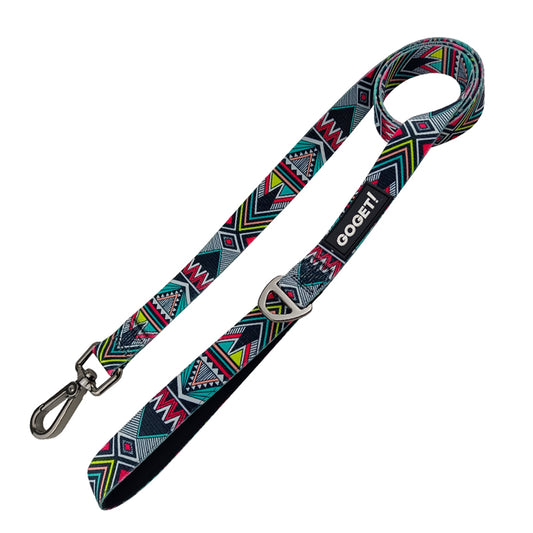 Λουρί GO GET LEASH NEOP/NE HANDLE "KALEIDOSCOPE" White