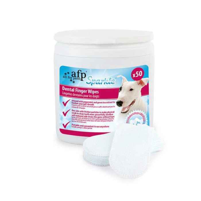 Οδοντικά Μαντηλάκια AFP Dental Finger Wipes (50 τμχ)
