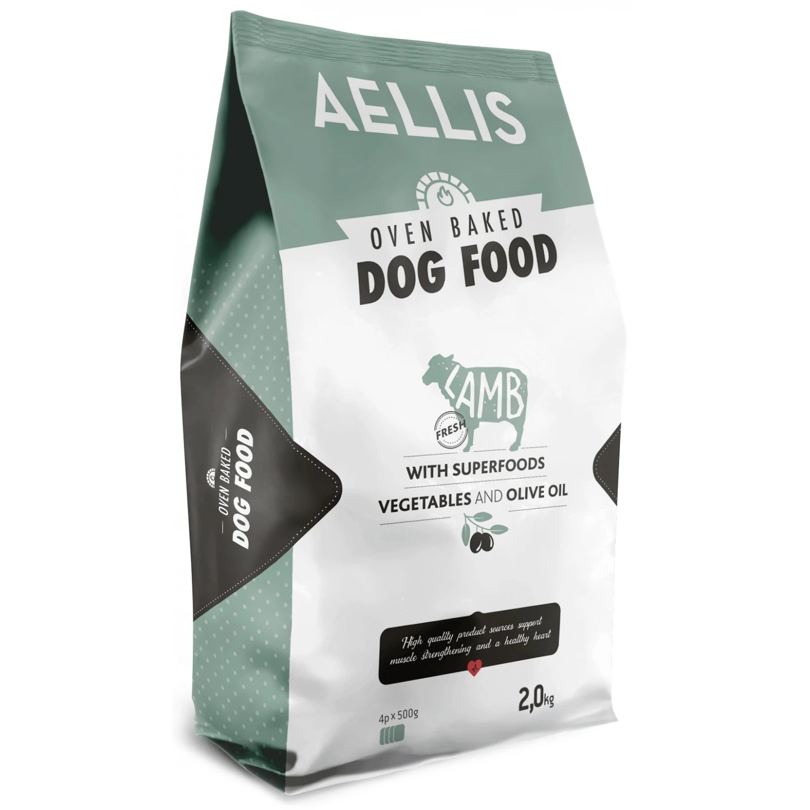 AELLIS Φουρνισμένη Τροφή Ενήλικου Σκύλου OVEN BAKED Φρέσκο Αρνί - Dogful