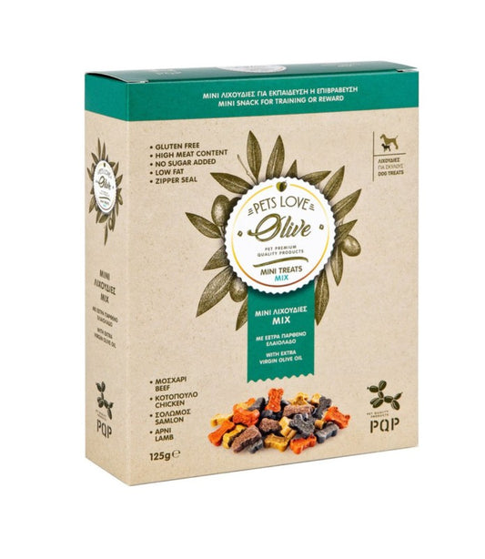 Λιχουδιές με Ελαιόλαδο Mini Mix 125gr PQP